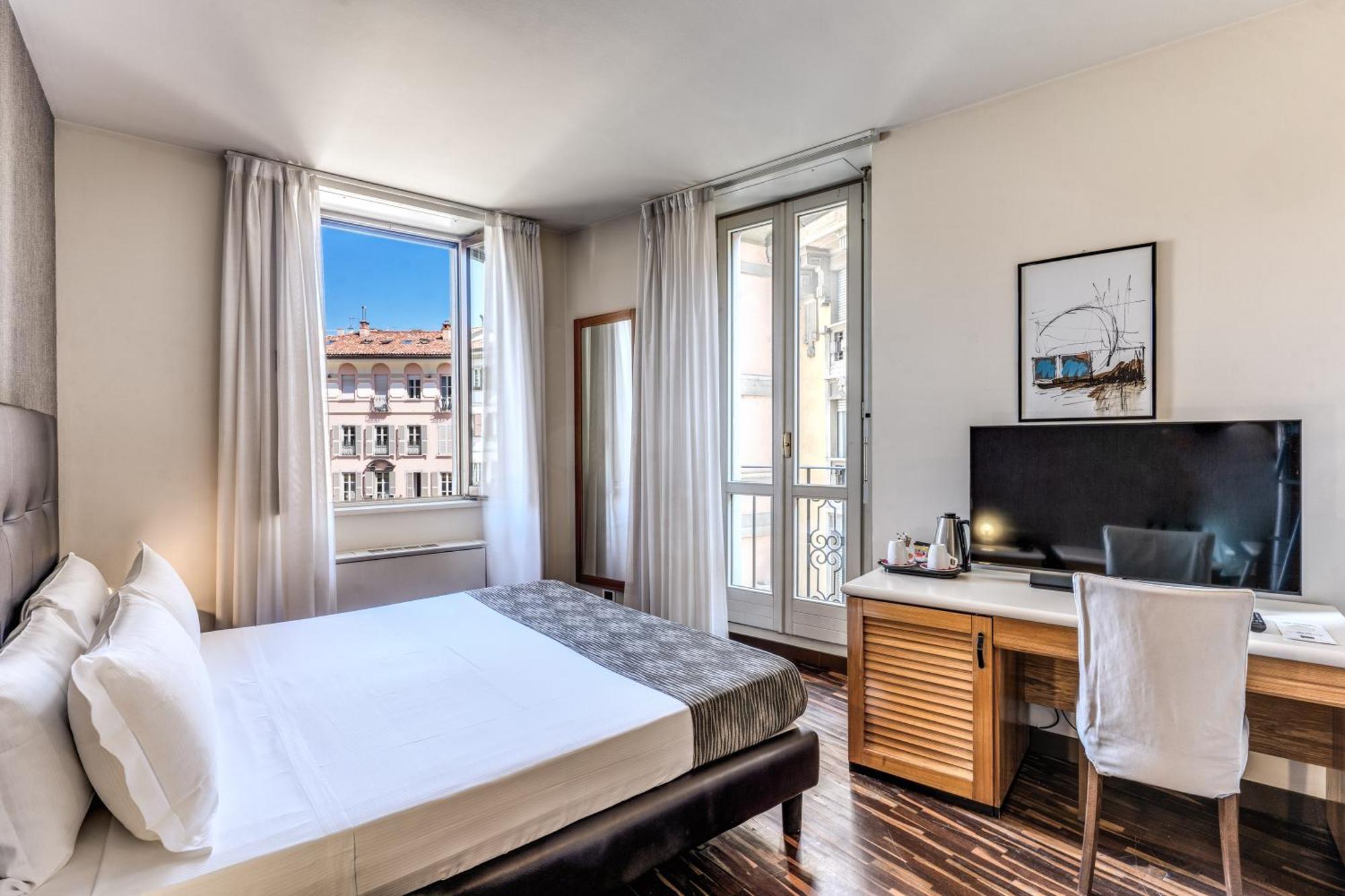 Albergo Firenze Côme Esterno foto