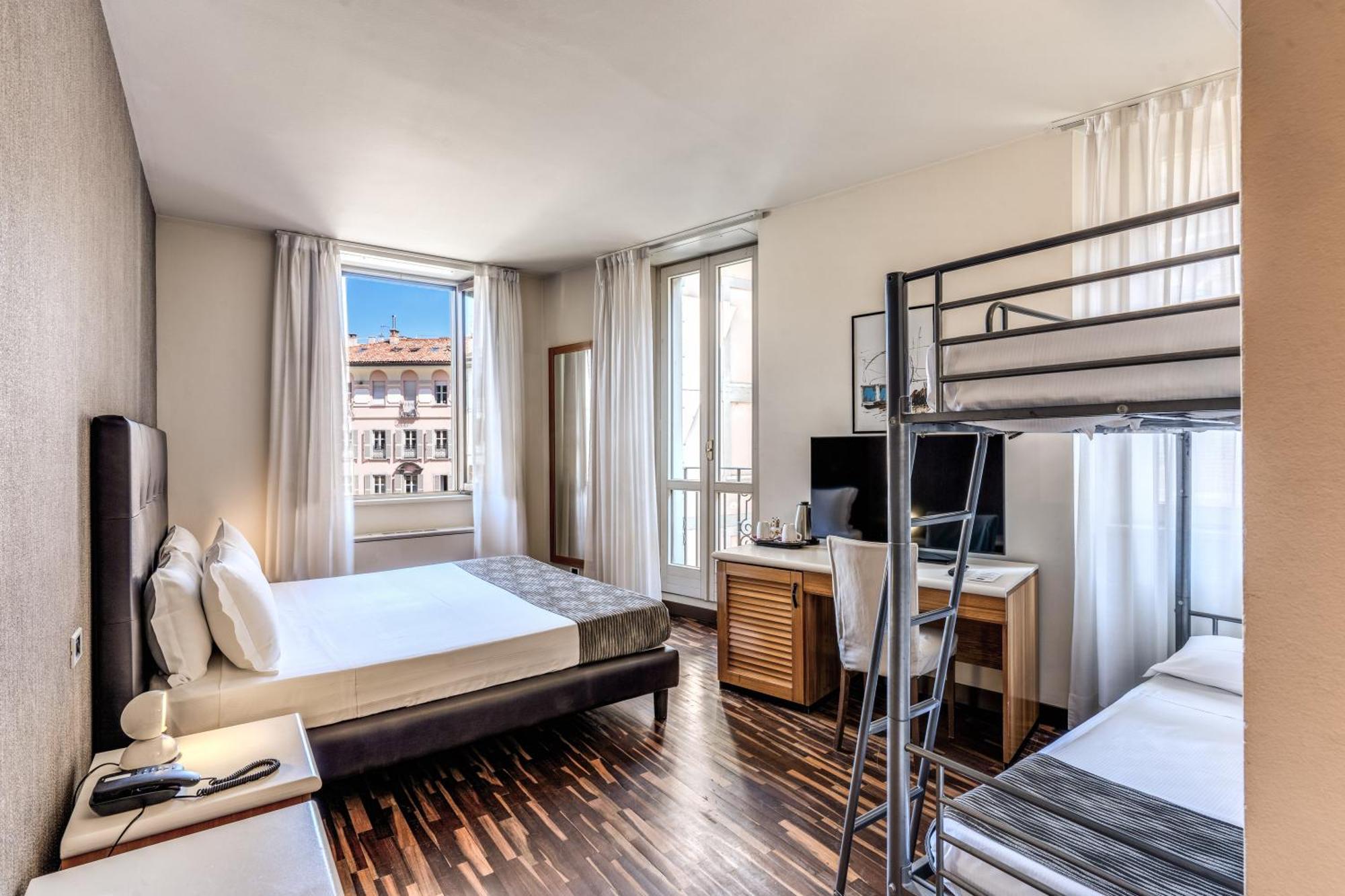 Albergo Firenze Côme Esterno foto