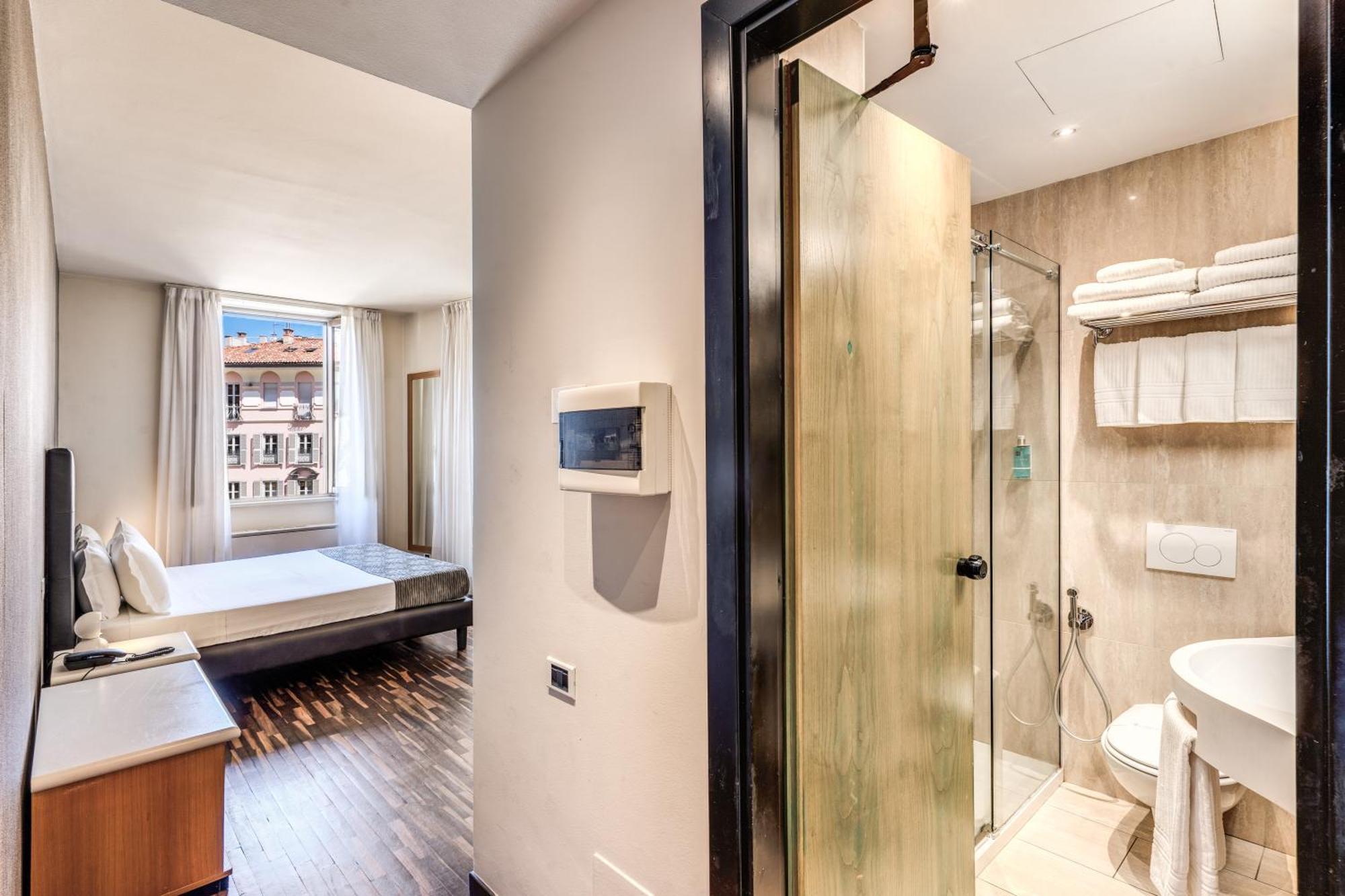 Albergo Firenze Côme Esterno foto